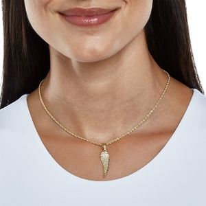✨ 10K GOLD - ANGEL WING CHARM/NECKLACE ✨